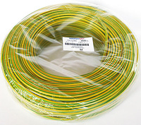 Isolerslang PVC 8mm grn/gul