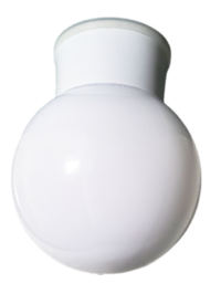 Globarmatur plast E27 IP40