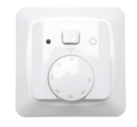 Termostat m golvgivare vit